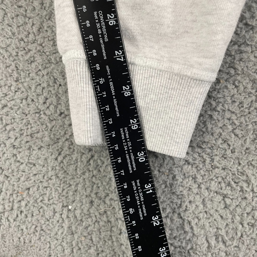 Hurley Coastal Dunes Fleece Jogger Men XL Gray Terry Cloth Pull On Drawstring - Picture 13 of 15